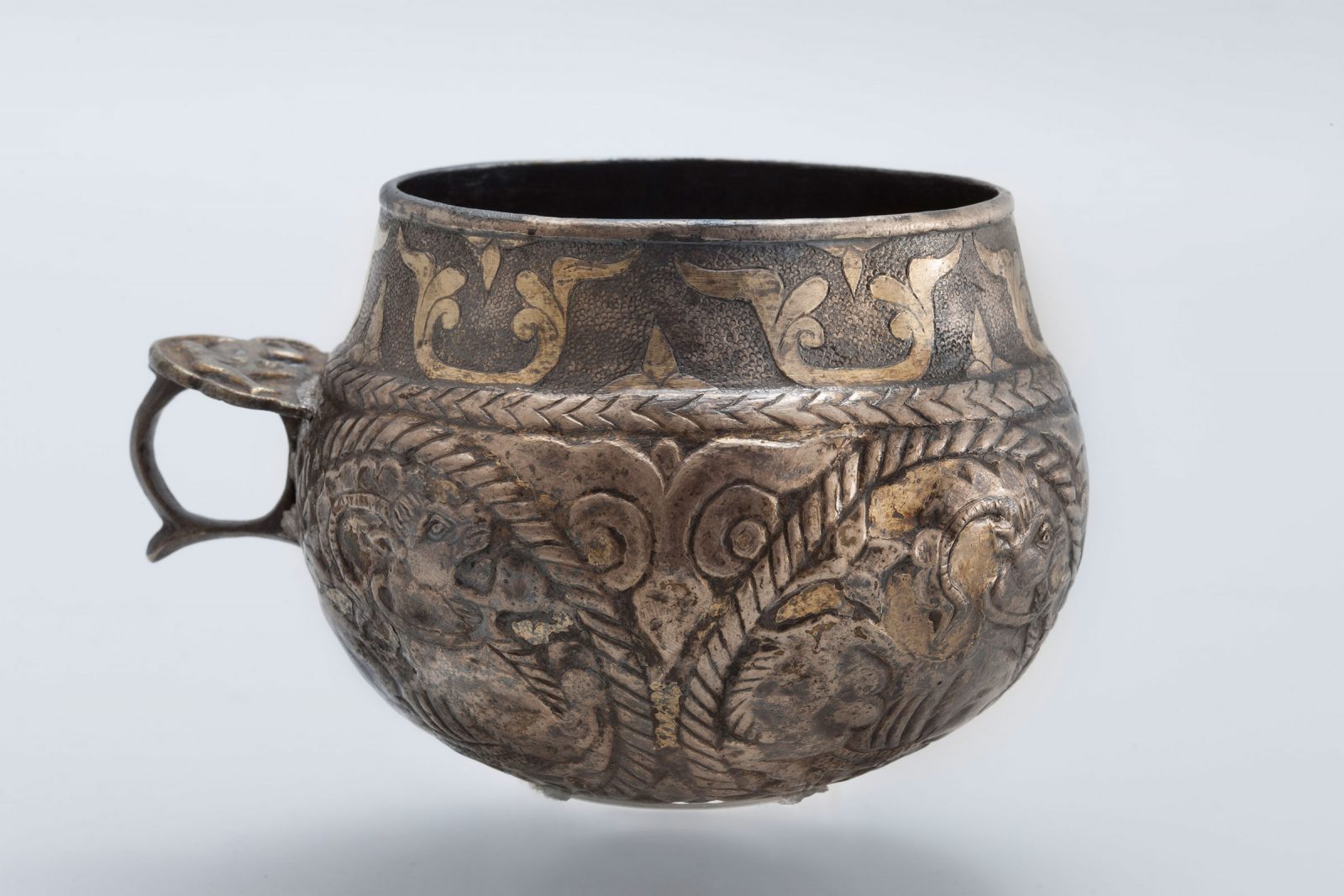 Cup with Goats