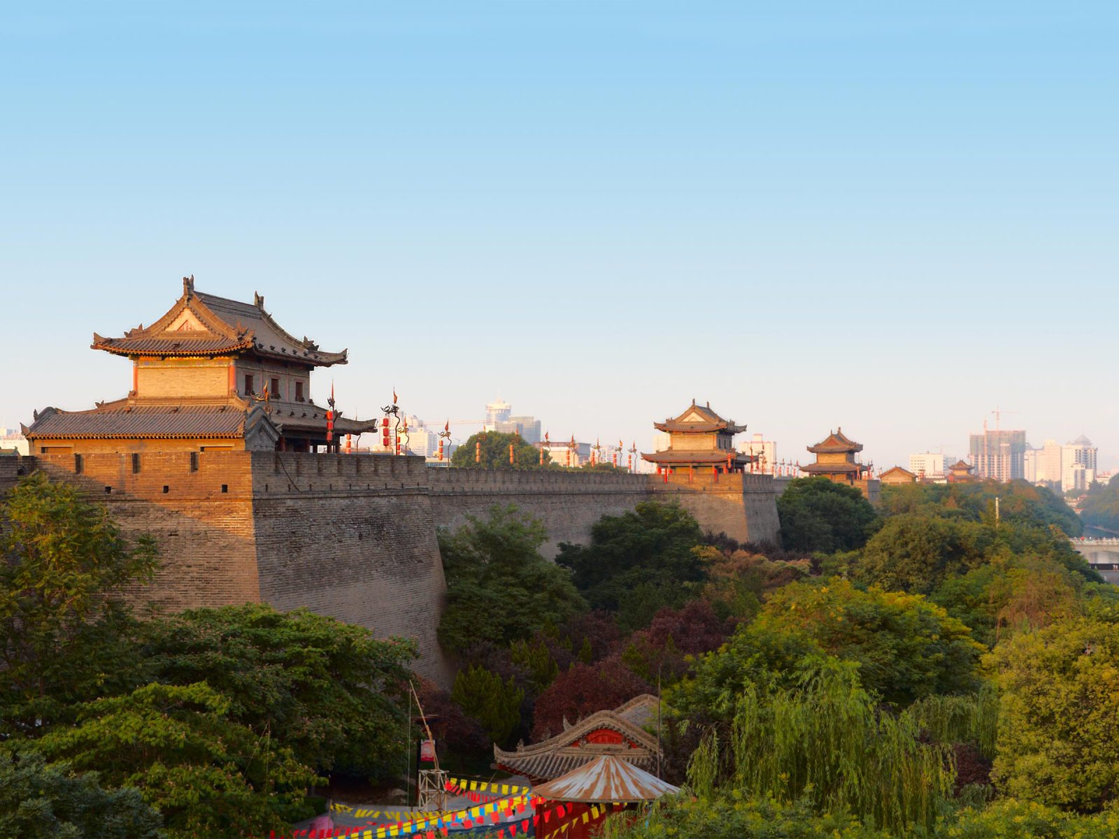 Xi'an city wall, Shaanxi Province, China. Photograph © iStock.com/zhuzhu.