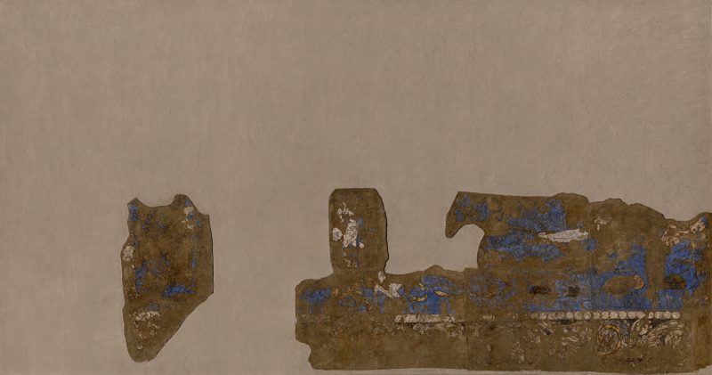 fragment of a wall painting